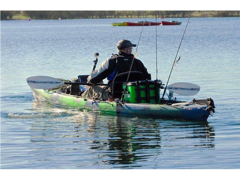 Kit de pesca boloñesa listo para la pesca en el mar y el lago