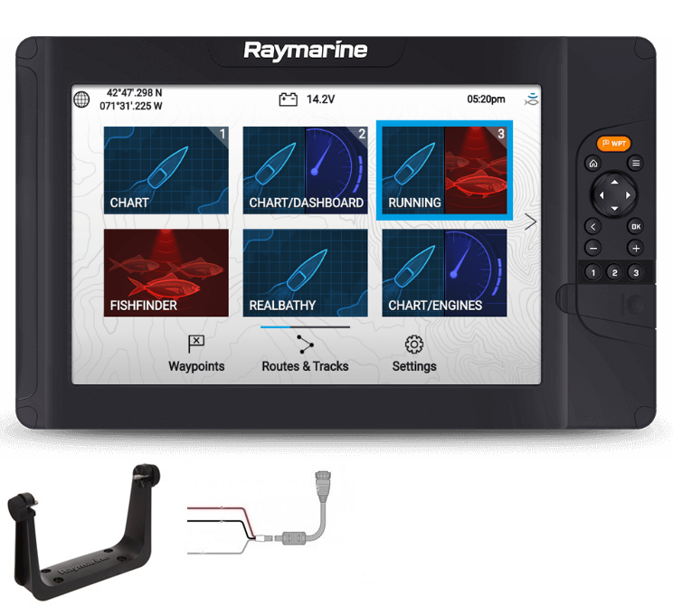 Sonda para pesca Raymarine Element 7HV con HyperVision