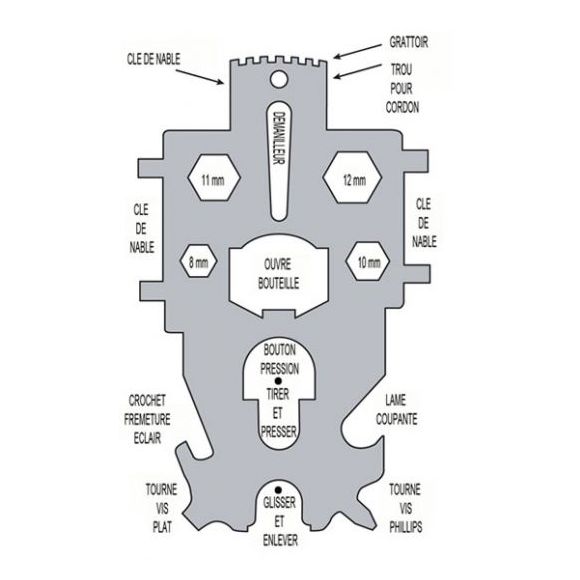 LLAVE UNIVERSAL REDONDA PARA GRILLETES